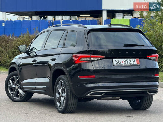 Черный Шкода Kodiaq, объемом двигателя 2 л и пробегом 160 тыс. км за 33499 $, фото 24 на Automoto.ua