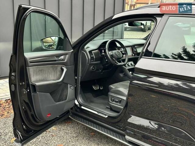 Черный Шкода Kodiaq, объемом двигателя 2 л и пробегом 163 тыс. км за 37900 $, фото 12 на Automoto.ua