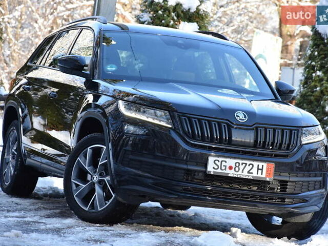 Чорний Шкода Kodiaq, об'ємом двигуна 2 л та пробігом 160 тис. км за 31999 $, фото 5 на Automoto.ua
