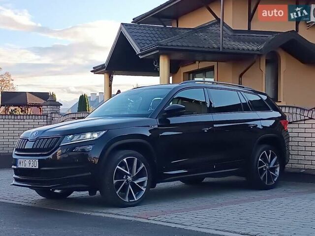 Черный Шкода Kodiaq, объемом двигателя 2 л и пробегом 137 тыс. км за 36950 $, фото 11 на Automoto.ua