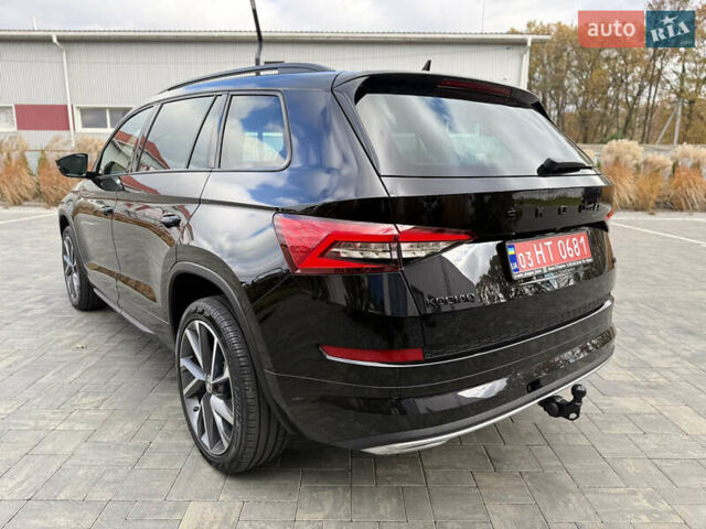 Шкода Kodiaq 2021 у Луцьку на Automoto.ua Чорний Шкода Kodiaq, об'ємом двигуна 1.97 л та пробігом 185 тис. км за 34900 $, фото 4 на Automoto.ua
