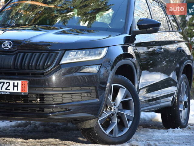 Чорний Шкода Kodiaq, об'ємом двигуна 2 л та пробігом 160 тис. км за 31999 $, фото 8 на Automoto.ua