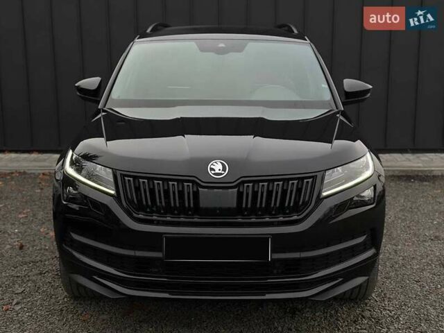 Черный Шкода Kodiaq, объемом двигателя 2 л и пробегом 163 тыс. км за 37900 $, фото 1 на Automoto.ua