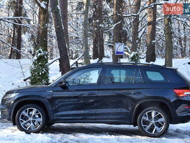 Чорний Шкода Kodiaq, об'ємом двигуна 2 л та пробігом 160 тис. км за 31999 $, фото 16 на Automoto.ua