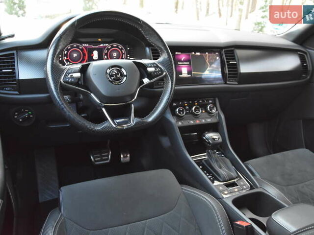 Чорний Шкода Kodiaq, об'ємом двигуна 2 л та пробігом 160 тис. км за 31999 $, фото 26 на Automoto.ua