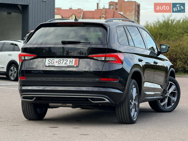 Черный Шкода Kodiaq, объемом двигателя 2 л и пробегом 160 тыс. км за 33499 $, фото 32 на Automoto.ua
