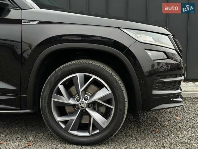 Черный Шкода Kodiaq, объемом двигателя 2 л и пробегом 163 тыс. км за 37900 $, фото 9 на Automoto.ua