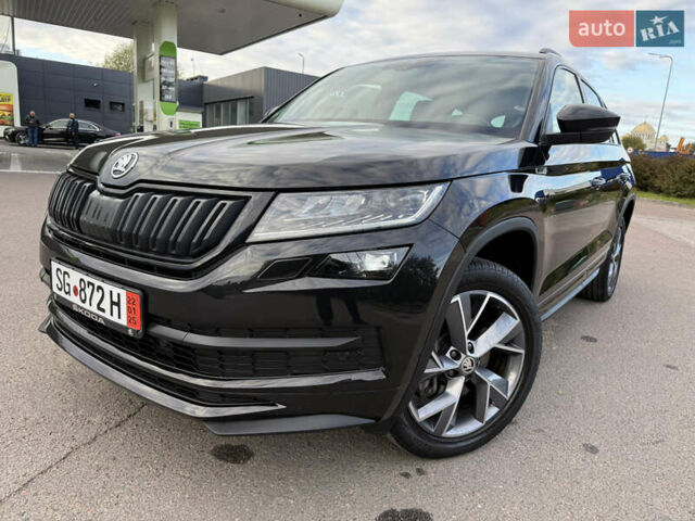 Черный Шкода Kodiaq, объемом двигателя 2 л и пробегом 160 тыс. км за 33499 $, фото 17 на Automoto.ua
