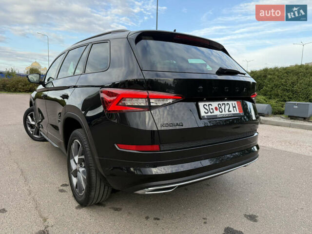 Черный Шкода Kodiaq, объемом двигателя 2 л и пробегом 160 тыс. км за 33499 $, фото 25 на Automoto.ua