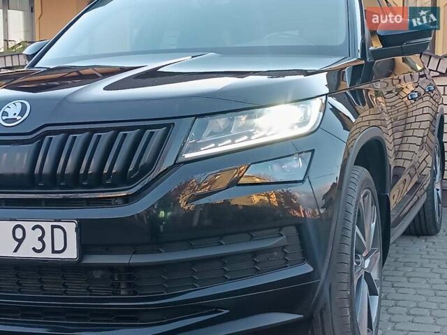 Черный Шкода Kodiaq, объемом двигателя 2 л и пробегом 137 тыс. км за 36950 $, фото 12 на Automoto.ua
