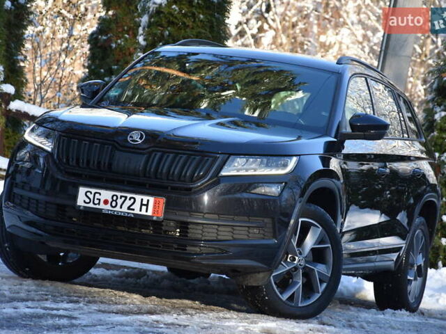Чорний Шкода Kodiaq, об'ємом двигуна 2 л та пробігом 160 тис. км за 31999 $, фото 4 на Automoto.ua