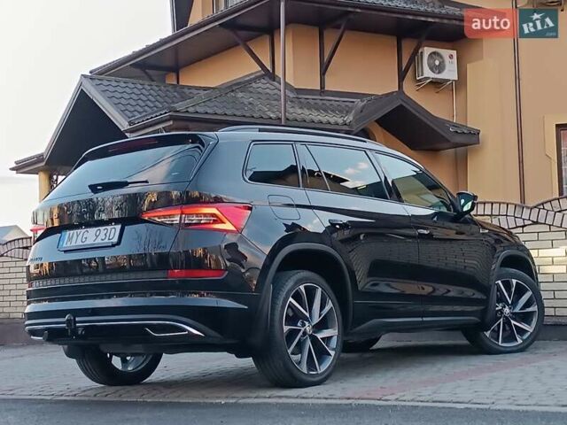 Черный Шкода Kodiaq, объемом двигателя 2 л и пробегом 137 тыс. км за 36950 $, фото 24 на Automoto.ua