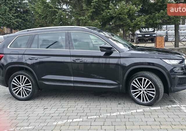 Черный Шкода Kodiaq, объемом двигателя 1.97 л и пробегом 93 тыс. км за 33500 $, фото 3 на Automoto.ua