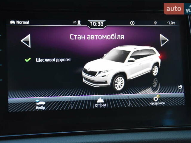 Чорний Шкода Kodiaq, об'ємом двигуна 2 л та пробігом 160 тис. км за 31999 $, фото 66 на Automoto.ua
