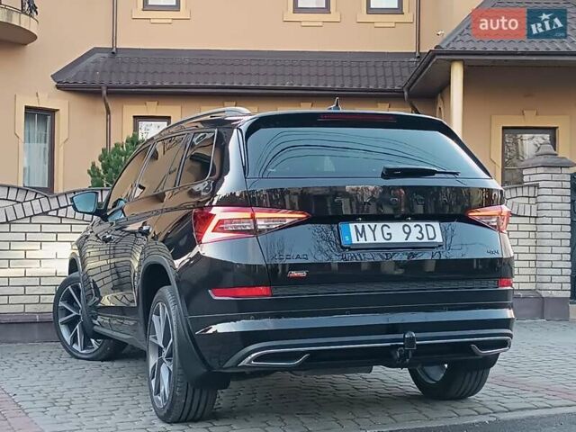 Черный Шкода Kodiaq, объемом двигателя 2 л и пробегом 137 тыс. км за 36950 $, фото 27 на Automoto.ua