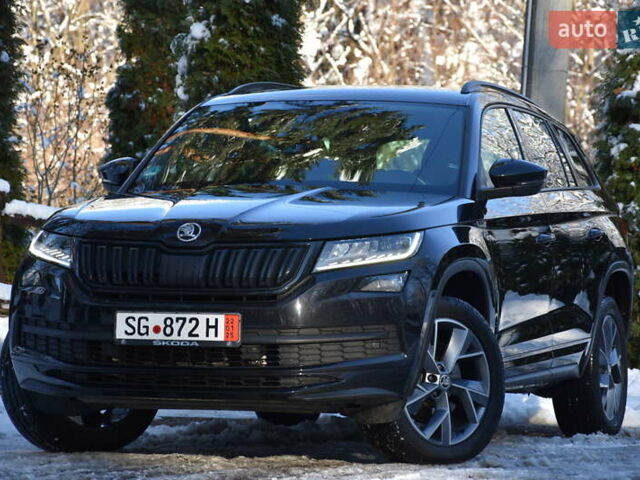 Чорний Шкода Kodiaq, об'ємом двигуна 2 л та пробігом 160 тис. км за 31999 $, фото 1 на Automoto.ua