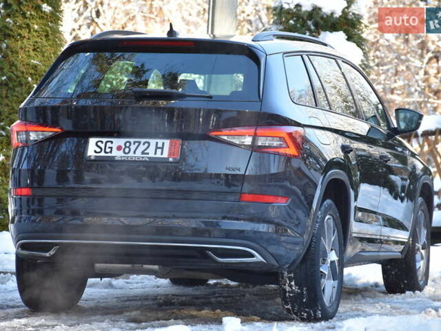 Чорний Шкода Kodiaq, об'ємом двигуна 2 л та пробігом 160 тис. км за 31999 $, фото 21 на Automoto.ua