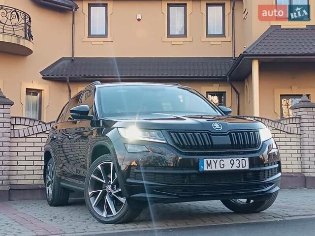 Черный Шкода Kodiaq, объемом двигателя 2 л и пробегом 137 тыс. км за 36950 $, фото 4 на Automoto.ua