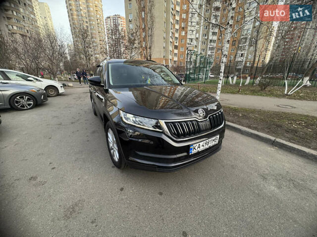 Черный Шкода Kodiaq, объемом двигателя 2 л и пробегом 32 тыс. км за 31800 $, фото 1 на Automoto.ua