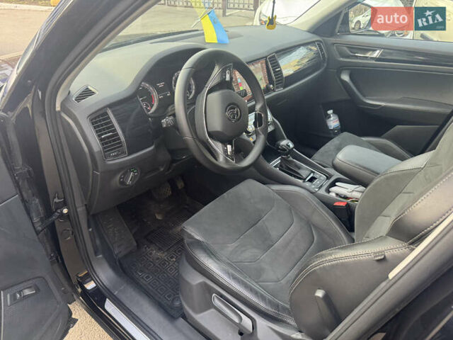 Черный Шкода Kodiaq, объемом двигателя 2 л и пробегом 32 тыс. км за 31800 $, фото 12 на Automoto.ua