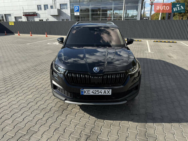 Черный Шкода Kodiaq, объемом двигателя 2 л и пробегом 60 тыс. км за 35800 $, фото 5 на Automoto.ua