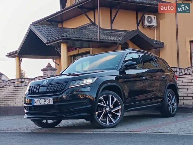 Черный Шкода Kodiaq, объемом двигателя 2 л и пробегом 137 тыс. км за 36950 $, фото 2 на Automoto.ua