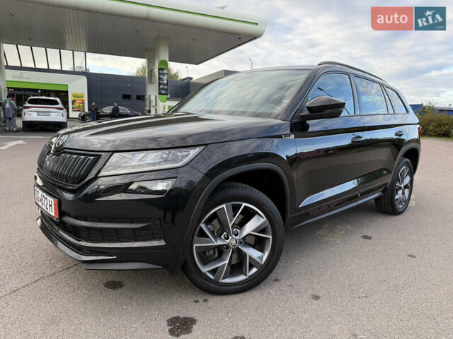 Черный Шкода Kodiaq, объемом двигателя 2 л и пробегом 160 тыс. км за 33499 $, фото 16 на Automoto.ua
