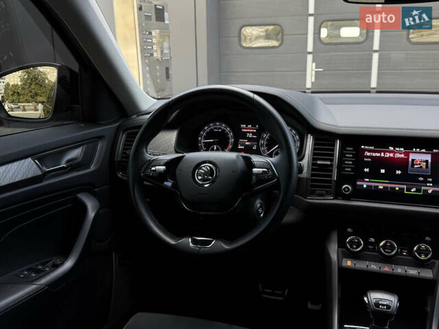 Черный Шкода Kodiaq, объемом двигателя 2 л и пробегом 60 тыс. км за 35800 $, фото 46 на Automoto.ua
