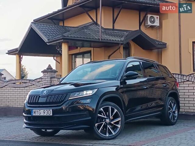 Черный Шкода Kodiaq, объемом двигателя 2 л и пробегом 137 тыс. км за 36950 $, фото 3 на Automoto.ua
