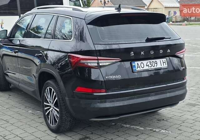 Черный Шкода Kodiaq, объемом двигателя 1.97 л и пробегом 93 тыс. км за 33500 $, фото 6 на Automoto.ua