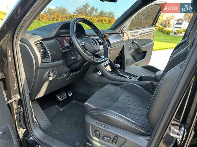 Черный Шкода Kodiaq, объемом двигателя 1.98 л и пробегом 72 тыс. км за 39000 $, фото 13 на Automoto.ua
