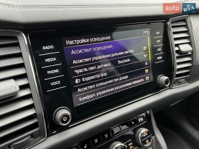 Черный Шкода Kodiaq, объемом двигателя 1.97 л и пробегом 55 тыс. км за 32900 $, фото 41 на Automoto.ua