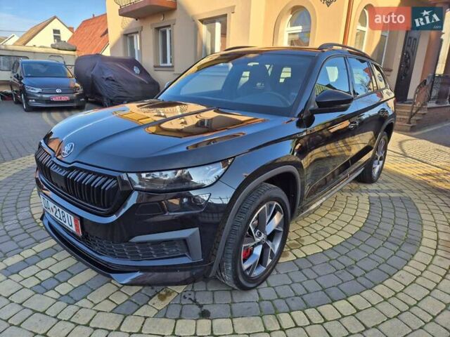 Черный Шкода Kodiaq, объемом двигателя 2 л и пробегом 225 тыс. км за 34900 $, фото 3 на Automoto.ua