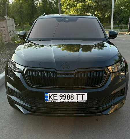 Черный Шкода Kodiaq, объемом двигателя 2 л и пробегом 43 тыс. км за 41500 $, фото 1 на Automoto.ua