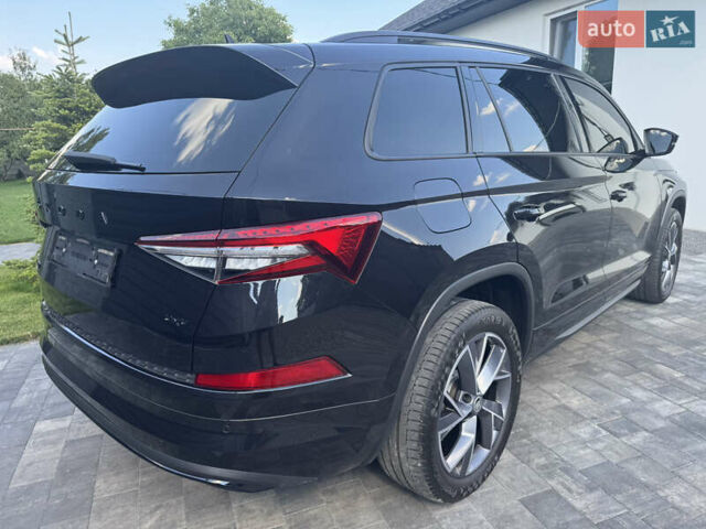 Черный Шкода Kodiaq, объемом двигателя 1.98 л и пробегом 68 тыс. км за 41999 $, фото 4 на Automoto.ua