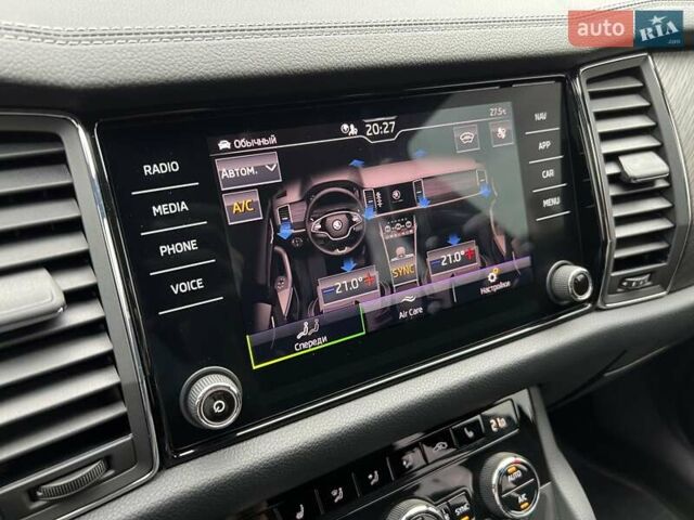 Черный Шкода Kodiaq, объемом двигателя 1.97 л и пробегом 55 тыс. км за 32900 $, фото 43 на Automoto.ua