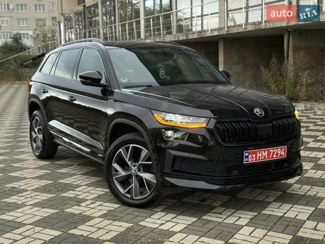 Черный Шкода Kodiaq, объемом двигателя 2 л и пробегом 150 тыс. км за 39500 $, фото 6 на Automoto.ua