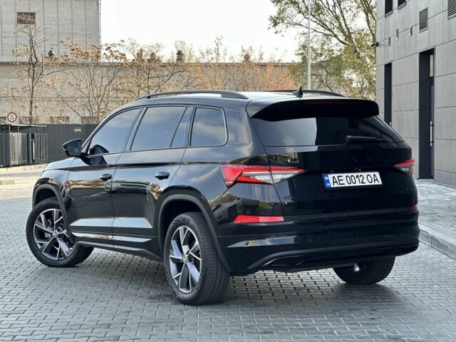 Черный Шкода Kodiaq, объемом двигателя 2 л и пробегом 72 тыс. км за 39000 $, фото 4 на Automoto.ua