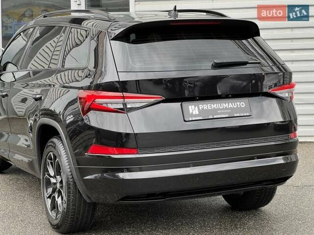 Черный Шкода Kodiaq, объемом двигателя 1.97 л и пробегом 55 тыс. км за 32900 $, фото 10 на Automoto.ua