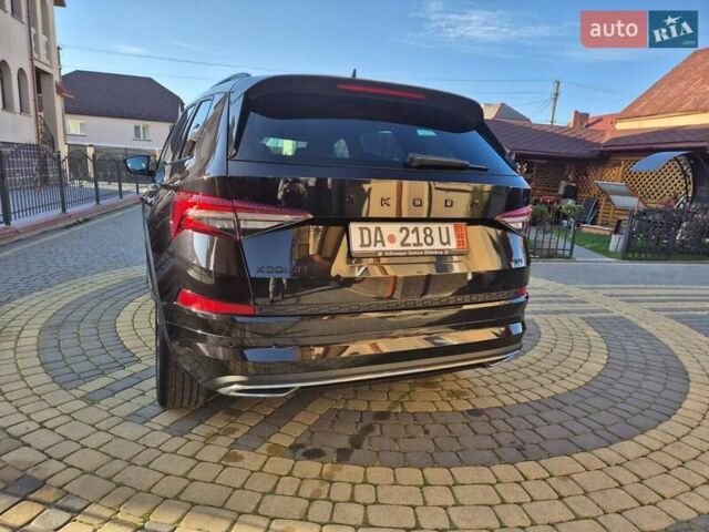 Черный Шкода Kodiaq, объемом двигателя 2 л и пробегом 225 тыс. км за 34900 $, фото 8 на Automoto.ua