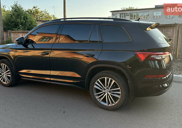 Черный Шкода Kodiaq, объемом двигателя 2 л и пробегом 43 тыс. км за 41500 $, фото 6 на Automoto.ua