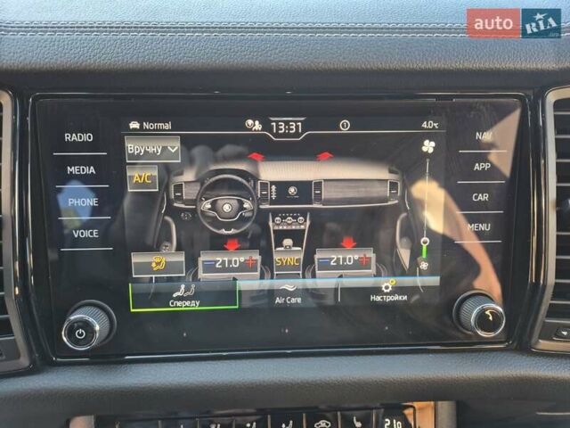 Черный Шкода Kodiaq, объемом двигателя 2 л и пробегом 225 тыс. км за 34900 $, фото 20 на Automoto.ua