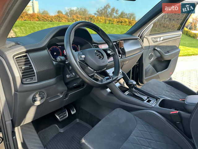 Черный Шкода Kodiaq, объемом двигателя 1.98 л и пробегом 72 тыс. км за 39000 $, фото 14 на Automoto.ua