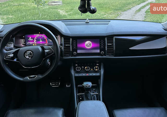 Черный Шкода Kodiaq, объемом двигателя 2 л и пробегом 43 тыс. км за 41500 $, фото 13 на Automoto.ua