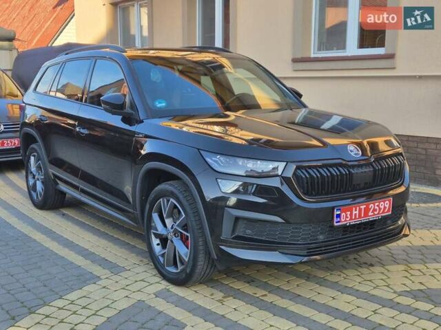 Черный Шкода Kodiaq, объемом двигателя 2 л и пробегом 225 тыс. км за 34900 $, фото 48 на Automoto.ua