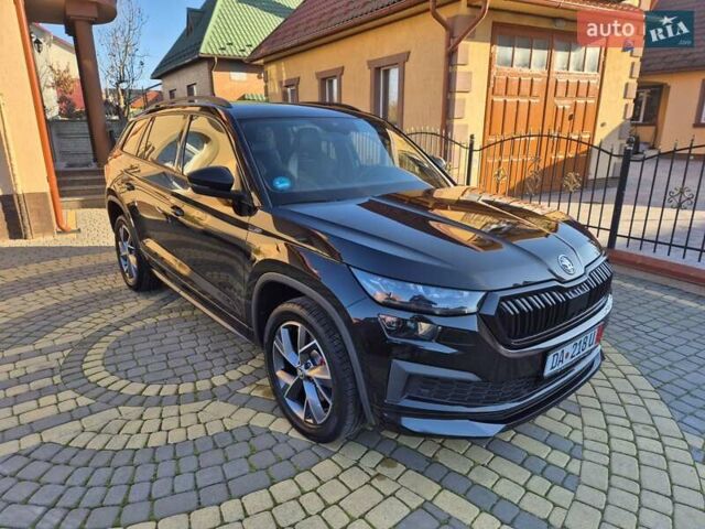 Черный Шкода Kodiaq, объемом двигателя 2 л и пробегом 225 тыс. км за 34900 $, фото 4 на Automoto.ua