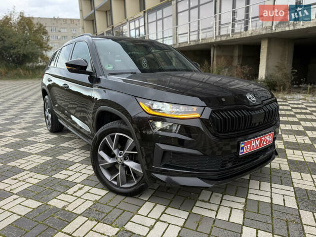 Черный Шкода Kodiaq, объемом двигателя 2 л и пробегом 150 тыс. км за 39500 $, фото 7 на Automoto.ua