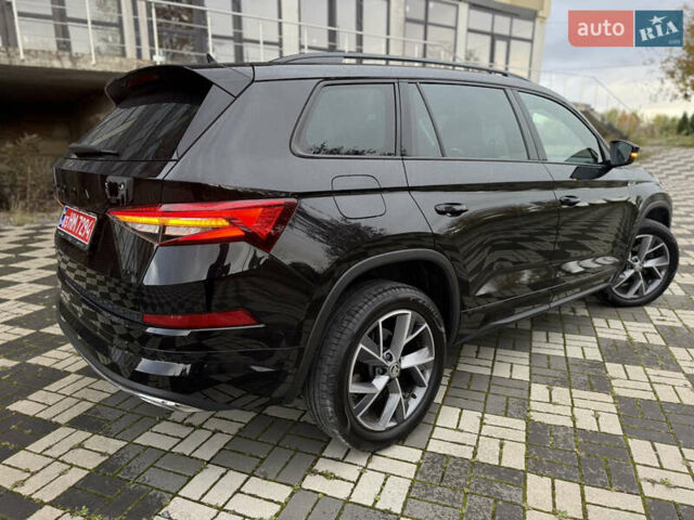 Черный Шкода Kodiaq, объемом двигателя 2 л и пробегом 150 тыс. км за 39500 $, фото 9 на Automoto.ua