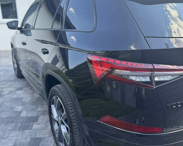 Черный Шкода Kodiaq, объемом двигателя 1.98 л и пробегом 68 тыс. км за 41999 $, фото 5 на Automoto.ua