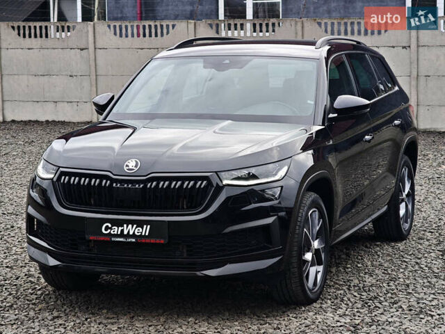 Черный Шкода Kodiaq, объемом двигателя 2 л и пробегом 146 тыс. км за 40181 $, фото 2 на Automoto.ua
